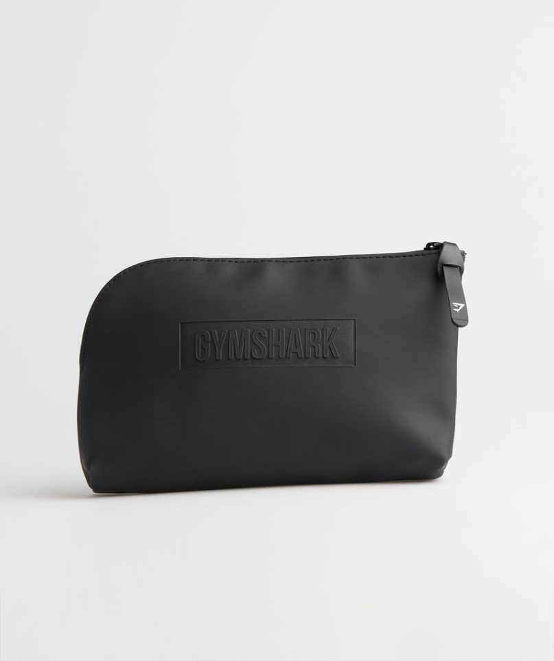 Gymshark Everyday Wash Bag Black | CA 7160AN